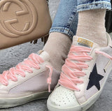 Lacets Roses en Velours