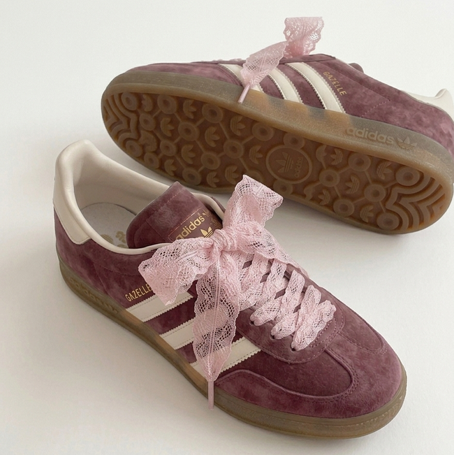 Lacets Dentelles Roses