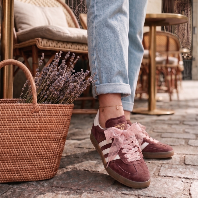Lacets Dentelles Roses