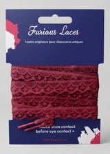 Lacets Dentelles Bordeaux