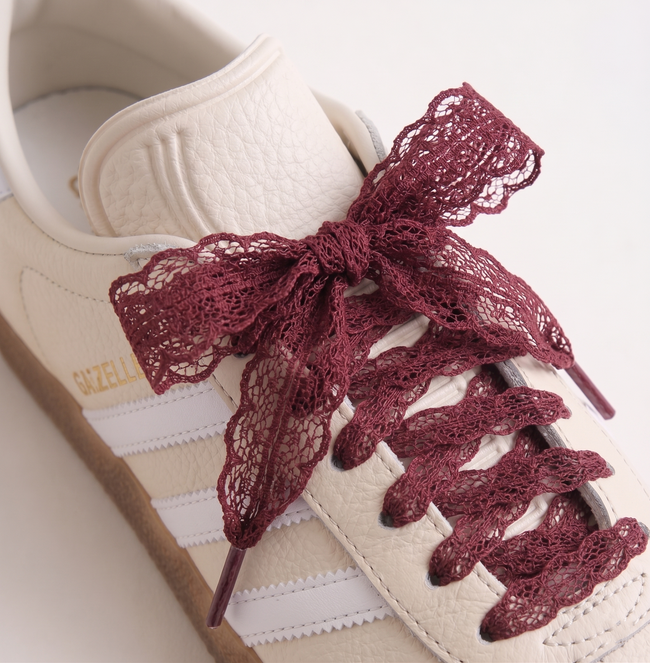Lacets Dentelles Bordeaux