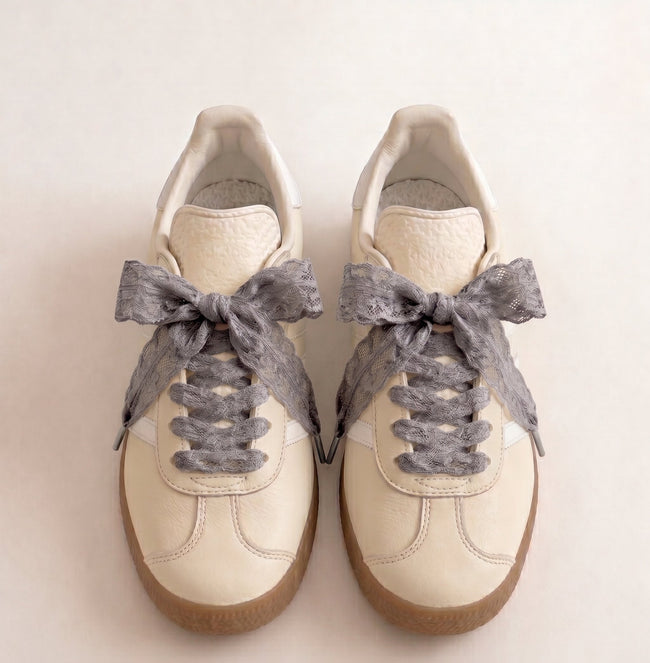Lacets Dentelles Gris