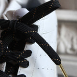 Lacets Noir & Doré