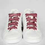 lacets rose paillettes