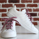Lacets MARINS - ROUGE