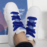 Lacets Bleus en Velours