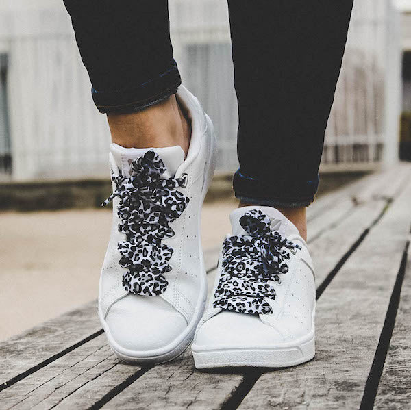 Lacets Léopard Gris – Lacets originaux Furious Laces