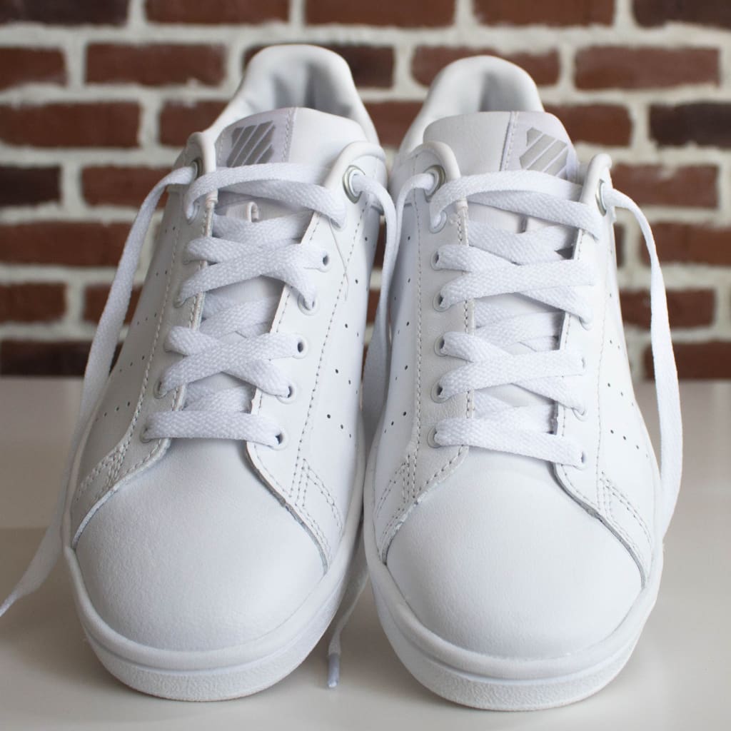 LACETS PLATS CHAUSSURES BLANC pour les clubs et collectivités