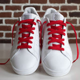 Lacets Plats - Rouge